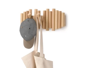 Ξύλινη κρεμάστρα 5 θέσεων Umbra Picket Natural 1011471-390