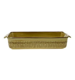 Πυρίμαχο ταψί stoneware 45χ26.5χ8εκ. Cryspo Trio Cottage 37.075.79