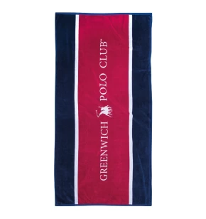 GREENWICH POLO CLUB ΠΕΤΣΕΤΑ ΘΑΛΑΣΣΗΣ 90Χ180 3864 ΚΟΚΚΙΝΟ, ΛΕΥΚΟ, ΜΠΛΕ