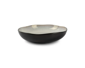Πιάτο βαθύ reactive stoneware 22 χ 5 εκ. Salt & Pepper Lunar 804173