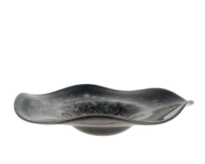 Φυσητή γυάλινη πιατέλα 43 χ 9 εκ. Zen Collection 49989