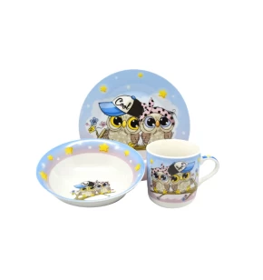  Παιδικό σετ φαγητού πορσελάνη 3 τμχ Ankor 832033