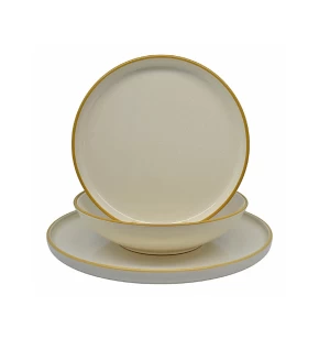 Σετ πιάτα φαγητού 18 τμχ κεραμικά Ankor 83223-18