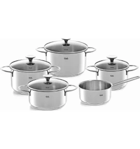 Σετ 5 ανοξείδωτα μαγειρικά σκεύη Fissler Copenhagen 