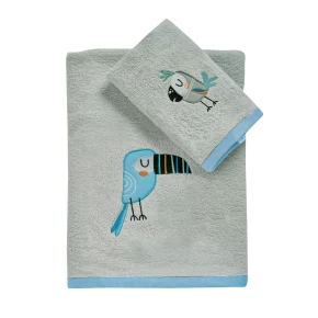 DAS BABY ΣΕΤ ΠΕΤΣΕΤΕΣ 2 ΤΕΜΑΧΙΩΝ ΚΕΝΤΗΤΕΣ FUN 4914 BLUE, GREY