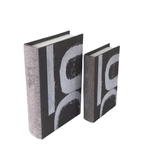 ΚΟΥΤΙ ΞΥΛΙΝΟ ΣΕΤ 2 ΒΙΒΛΙΟ 30X20X6,5/24X15X4,5CM Espiel KOB105