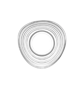 Σετ 6 γυάλινα πιατάκια γλυκού 12.4 εκ. Lav Derin 27812