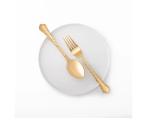 Σετ ανοξείδωτα μαχαιροπήρουνα 24 τμχ SP tableware Milan Gold 40010708