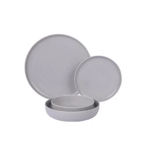 Σετ πιάτα 18 τμχ πορσελάνη Kütahya DG-465 Beige matt