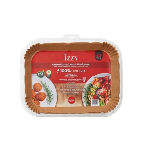 Σετ 50 φύλλα αντικολλητικό χαρτί μιας χρήσης για φριτέζα αέρος XXL Izzy IZ-8251