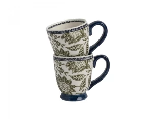 Σετ 2 κούπες stoneware 200 ml Laure Aslhey Hedingham 184186