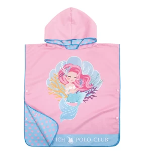 GREENWICH POLO CLUB JUNIOR ΠΟΝΤΣΟ ΘΑΛΑΣΣΗΣ 50Χ115 4041 PINK