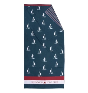 GREENWICH POLO CLUB ΠΕΤΣΕΤΑ ΘΑΛΑΣΣΗΣ 80Χ170 4026 BLUE, RED