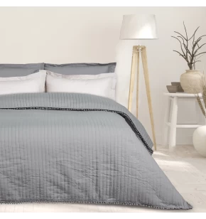 DAS HOME ΚΟΥΒΕΡΛΙ ΥΠΕΡΔΙΠΛΟ HAPPY 9653 GREY