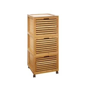 Ξύλινη συρταριέρα 3 συρτάρια 41.5χ41χ93 εκ. 5Five 160824