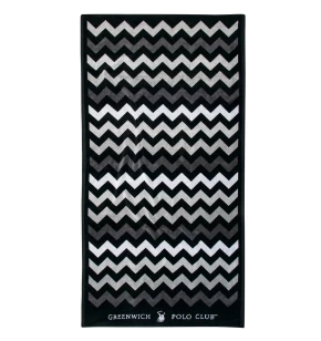 GREENWICH POLO CLUB ΠΕΤΣΕΤΑ ΘΑΛΑΣΣΗΣ 90Χ180 4007 BLACK, GREY