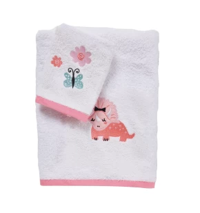 DAS BABY ΣΕΤ ΠΕΤΣΕΤΕΣ 2 ΤΕΜΑΧΙΩΝ ΚΕΝΤΗΤΕΣ FUN 4936 PINK, WHITE