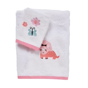 DAS BABY ΣΕΤ ΠΕΤΣΕΤΕΣ 2 ΤΕΜΑΧΙΩΝ ΚΕΝΤΗΤΕΣ FUN 4936 PINK, WHITE