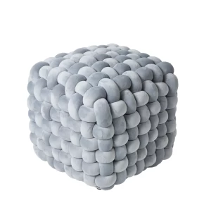 DAS HOME ΔΙΑΚΟΣΜΗΤΙΚΟ ΠΟΥΦ 43Χ43Χ40 2272 GREY
