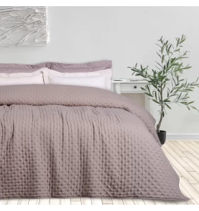 DAS HOME ΚΟΥΒΕΡΛΙ KING HAPPY 9628 TAUPE