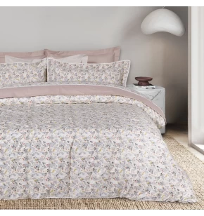 DAS HOME ΚΟΥΒΕΡΛΙ KING PRESTIGE 1695 BEIGE, BLUE