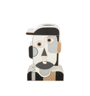 Κεραμικό ανθοδοχείο 19,5χ9χ29 εκ. Zen Collection 50861