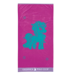 GREENWICH POLO CLUB JUNIOR ΠΕΤΣΕΤΑ ΘΑΛΑΣΣΗΣ 70Χ140 4074 MINT, PINK