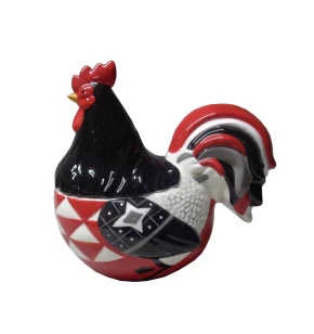 Κεραμική μπισκοτιέρα 22,6χ13,4χ21,3 εκ. Marva Red Rooster 805265