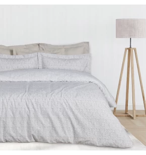 DAS HOME ΣΕΤ ΣΕΝΤΟΝΙΑ ΜΟΝΑ HAPPY 9678 TAUPE, WHITE