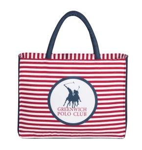 GREENWICH POLO CLUB ΤΣΑΝΤΑ ΘΑΛΑΣΣΗΣ 46X36 ESSENTIAL 4027 BLUE, RED
