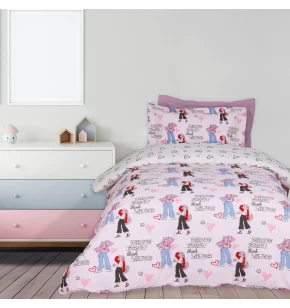 DAS KIDS ΣΕΤ ΣΕΝΤΟΝΙΑ ΜΟΝΑ 4940 GREY, PINK