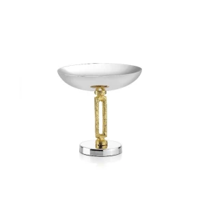 Μπολ σερβιρίσματος με επιχρυσωμένο πόδι 18χ14.4 εκ. Capolavoro 21.000.1018