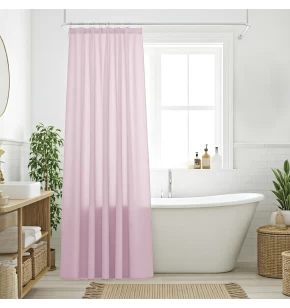 DAS HOME ΚΟΥΡΤΙΝΑ ΜΠΑΝΙΟΥ 240X180 0806 NUDE