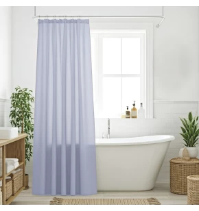 DAS HOME ΚΟΥΡΤΙΝΑ ΜΠΑΝΙΟΥ 240X180 0804 BLUE