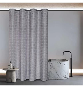 GREENWICH POLO CLUB ΚΟΥΡΤΙΝΑ ΜΠΑΝΙΟΥ 200Χ180 ESSENTIAL 3120 GREY