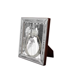 Ασημένια στεφανοθήκη κορνίζα Prime Silver SF302