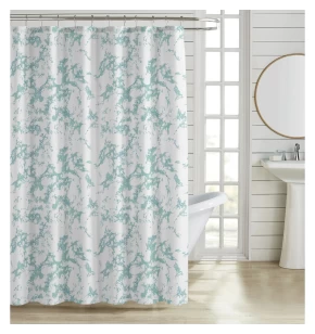 Υφασμάτινη πολυεστερική κουρτίνα μπάνιου 180χ180 εκ. Ankor 846269