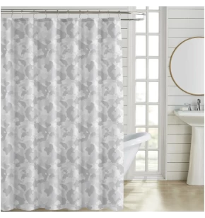 Υφασμάτινη πολυεστερική κουρτίνα μπάνιου 180χ200 εκ. Ankor 846313