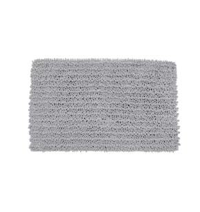 Ταπέτο Μπάνιου 50 x 80 εκ. Estia Shaggy 02-20743 | Απαλό Γκρι