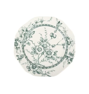 Πιατέλα Σερβιρίσματος Στρογγυλή Πορσελάνη 31 εκ. Tiffany Green - Oriana Ferelli