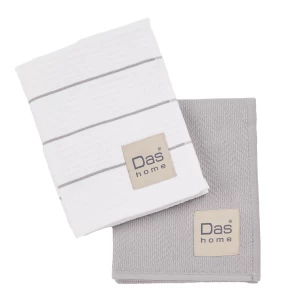 DAS HOME ΣΕΤ ΠΟΤΗΡΟΠΑΝΑ 2ΤΜΧ 30Χ50 0829 GREY, WHITE