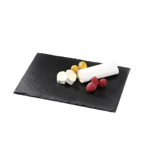 Cilio Πλατό σερβιρίσματος 20χ30 εκ. από σχιστόλιθο για τυριά & αλλαντικά