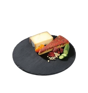 Cilio Στρογγυλό Πλατό Σερβιρίσματος από Σχιστόλιθο 30cm 296556