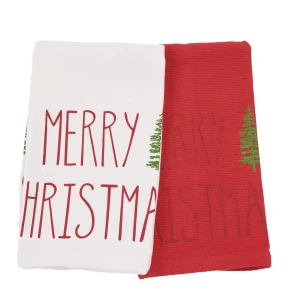 DAS HOME CHRISTMAS ΠΟΤΗΡΟΠΑΝΑ ΣΕΤ 2ΤΜΧ 30X50 0816 RED, WHITE
