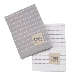 DAS HOME ΣΕΤ ΠΟΤΗΡΟΠΑΝΑ 2ΤΜΧ 30Χ50 0824 GREY, WHITE