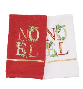 DAS HOME CHRISTMAS ΠΟΤΗΡΟΠΑΝΑ ΣΕΤ 2ΤΜΧ 30X50 0813 RED, WHITE