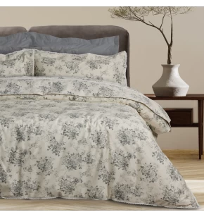 DAS HOME ΣΕΝΤΟΝΙΑ ΣΕΤ KING PRESTIGE 1712 GREY, IVORY