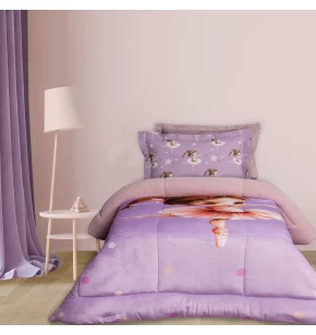 DAS KIDS ΚΟΥΒΕΡΤΟΠΑΠΛΩΜΑ 160Χ220 4972 PINK, PURPLE