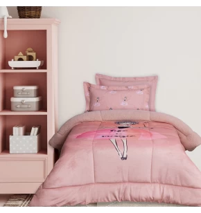 DAS KIDS ΚΟΥΒΕΡΤΟΠΑΠΛΩΜΑ 160Χ220 4973 PINK