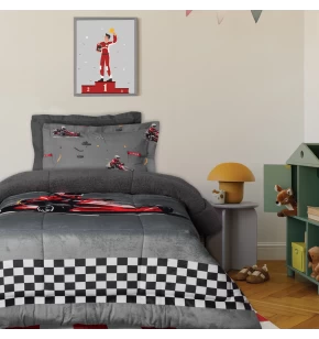 DAS KIDS ΚΟΥΒΕΡΤΟΠΑΠΛΩΜΑ 160Χ220 4976 GREY